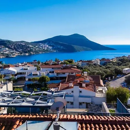 For 10 People With Sea View In Kalkan Center Kaş