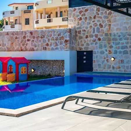 For 10 People With Sea View In Kalkan Center
