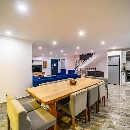 Willa For 10 People With Sea View In Kalkan Center *