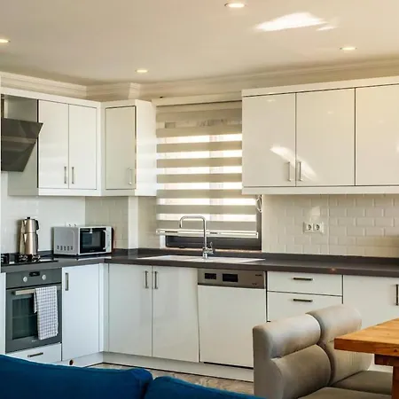 For 10 People With Sea View In Kalkan Center 카스